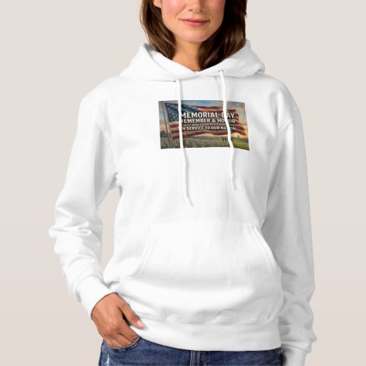 Gedenktag Hoodie (Vorderseite)
