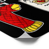 Gedenktag im Stich gelassen Poster (Ecke)