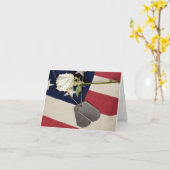 Gedenktag Karte (Gelbe Blume)