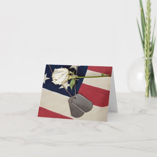 Gedenktag Karte (Vorderseite)