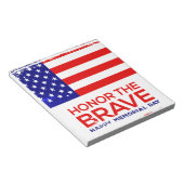 Gedenktag Notizblock (angewinkelt)