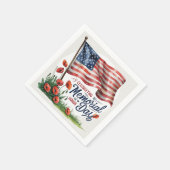 Gedenktag Papier & Party Napkins Serviette (Ecke)