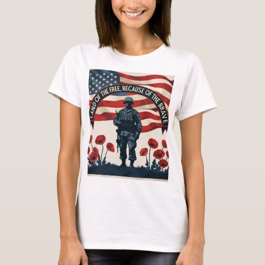 Gedenktag Patriotischer Design-T - Shirt Prix (Vorderseite)