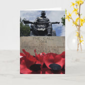 Gedenktag - Pöpste der Flandern-Felder Karte (Gelbe Blume)