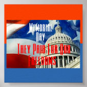 Gedenktag-Poster Poster (Vorne)