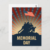 Gedenktag Postkarte (Vorne/Hinten)