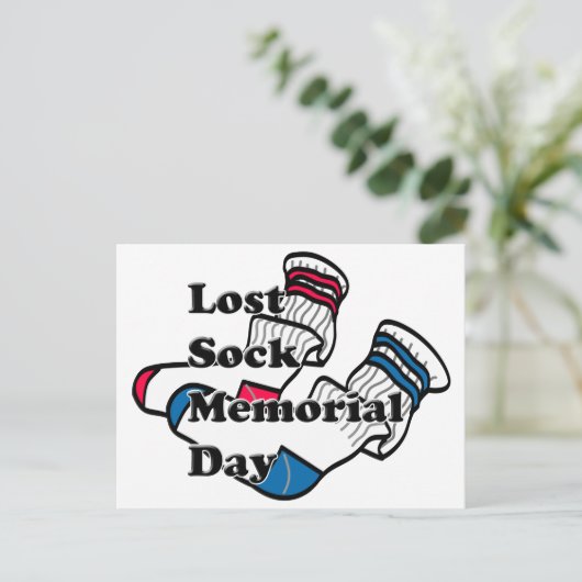 Gedenktag Postkarte (Stehend Vorderseite)