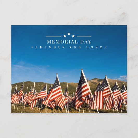 Gedenktag Postkarte (Vorderseite)