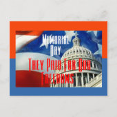 Gedenktag Postkarte (Vorderseite)