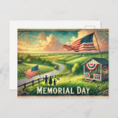 Gedenktag Postkarte (Vorne/Hinten)