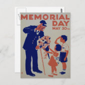 Gedenktag Postkarte (Vorne/Hinten)