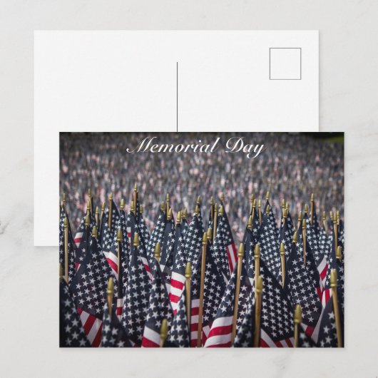 Gedenktag Postkarte (Vorne/Hinten)