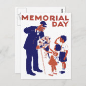 Gedenktag Postkarte (Vorne/Hinten)