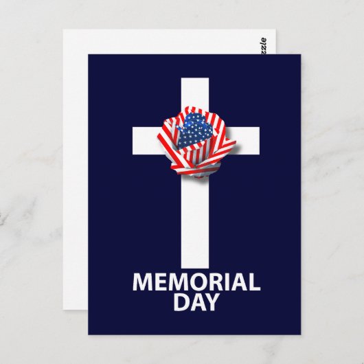 Gedenktag Postkarte (Vorne/Hinten)