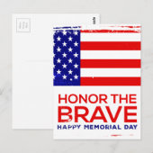 Gedenktag Postkarte (Vorne/Hinten)