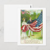 Gedenktag Postkarte (Vorne/Hinten)