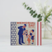 Gedenktag Postkarte (Stehend Vorderseite)