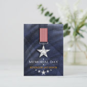 Gedenktag Postkarte (Stehend Vorderseite)