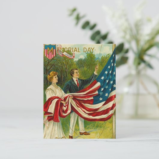 Gedenktag Postkarte (Stehend Vorderseite)