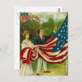 Gedenktag Postkarte (Vorne/Hinten)