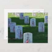 Gedenktag Postkarte (Vorne/Hinten)