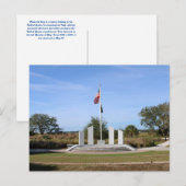 Gedenktag-Postkarte Postkarte (Vorne/Hinten)