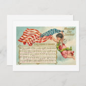 Gedenktag Souvenir Postkarte (Vorne/Hinten)