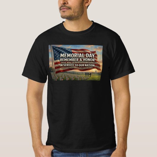 Gedenktag T-Shirt (Vorderseite)