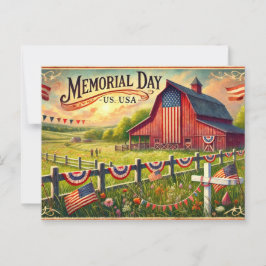 Gedenktag (USA) Postkarte