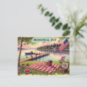 Gedenktag (USA) Postkarte (Stehend Vorderseite)