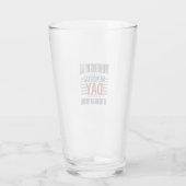 Gedenktag Vater Tribut Patriotisch Glas (Rückseite)