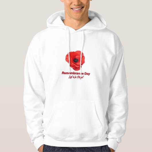 Gedenktag. Veteranentag Hoodie (Vorderseite)