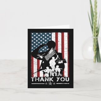 Gedenktag Veterans Day Danke Militär Wir Vergessen Karte