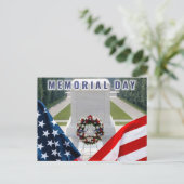 Gedenktag "Wir erinnern uns" Postkarte (Stehend Vorderseite)