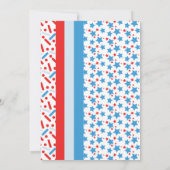 Gedenktagen Sprinklen Kochen Party Einladung (Rückseite)