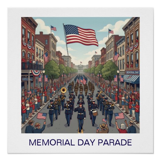 Gedenktagsparade Poster (Vorderseite)