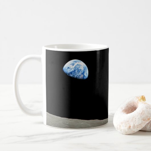 GedenkTasse 50. Jahrestages Apollo 8 Kaffeetasse (Mit Donut)