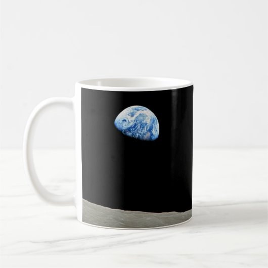 GedenkTasse 50. Jahrestages Apollo 8 Kaffeetasse (Links)