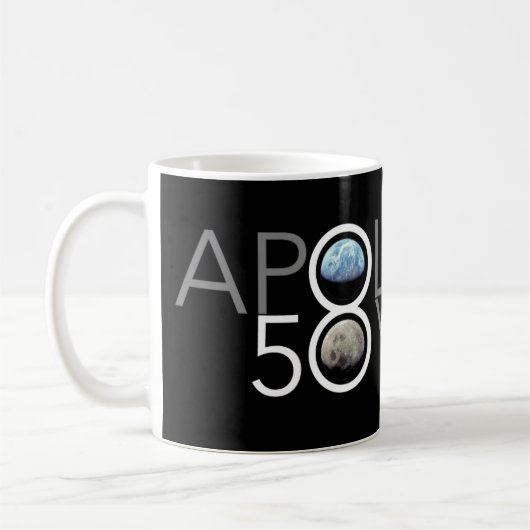 GedenkTasse Apollo 8 Kaffeetasse (Links)