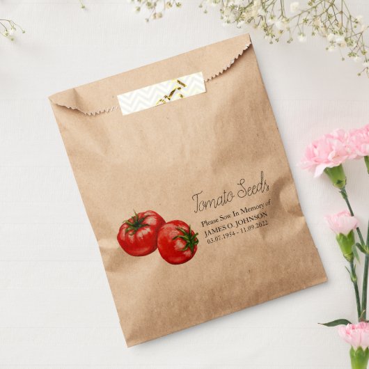 Gedenktomato Samenbeerdigung Geschenktütchen (Versiegelt)