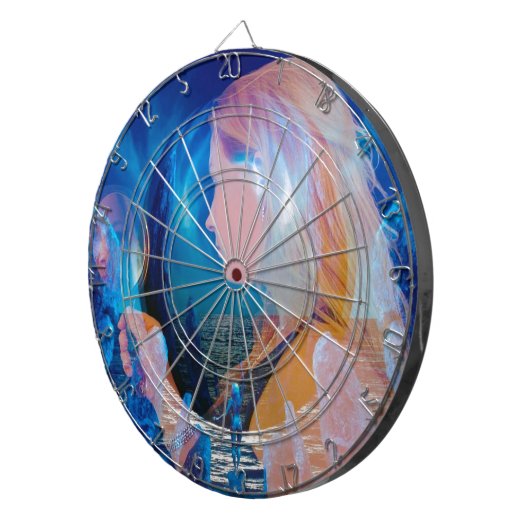 Gedenktraum Dartscheibe (Vorderseite rechts)