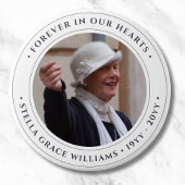 Gedenktribut an Foto Button