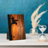 Gedenktribut Cowboy Spirituell Fotoplatte (Seite)