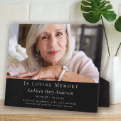 Gedenktribut für das Gedächtnis in Erinnerung Fotoplatte