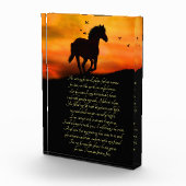 Gedenktribut mit Gedicht Fotoblock (Rechts)