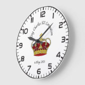 Gedenkuhr König Karl III. Große Wanduhr (Winkel)