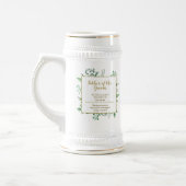 Gedenkvater des Groom-Trauzeugen Bierglas (Links)