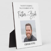 Gedenkvater von Bride Foto Rettete eine Hochzeit a Fotoplatte (Seite)