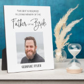 Gedenkvater von Bride Foto Rettete eine Hochzeit a Fotoplatte (Seite)