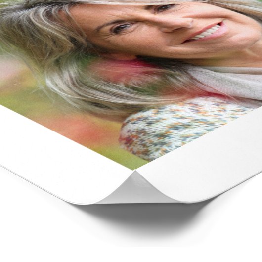 Gedenkveranstaltung 21 Fotomaterial für immer in u Poster (Ecke)